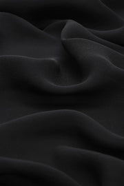 Premium Chiffon Hijab - Black